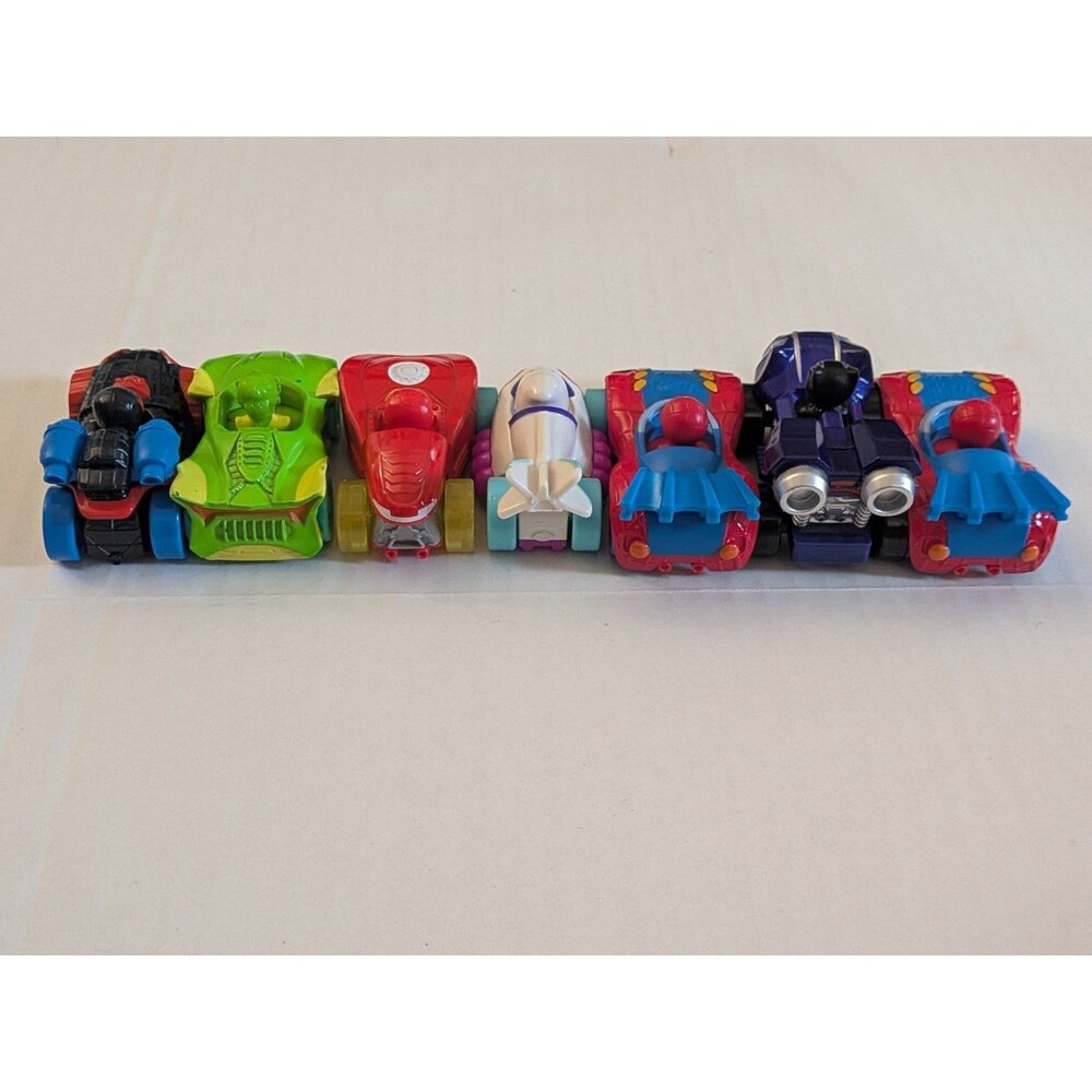 Disney Jr. Marvel Spidey and His Amazing Friends Amazing Metals Race Cars Lot 7 - Picture 3 of 6